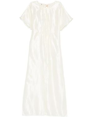 THE GARMENT Porcha Short-Sleeve Maxi Dress - White