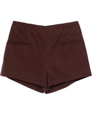 Faithfull the Brand Shorts With Front Pockets - Brown
