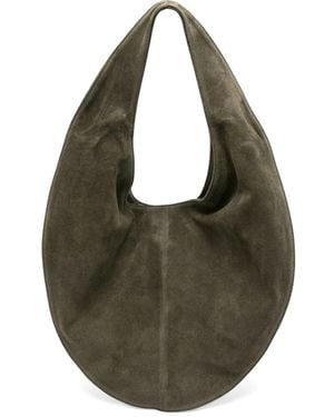 Maeden Market Suede Tote Bag - Green