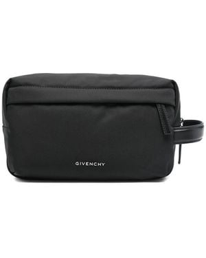 Givenchy Zip Essential Toilet Pouch - Black