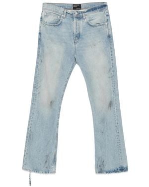 Enfants Riches Deprimes Distressed Faded-Effect Jeans - Blue