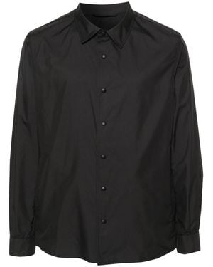 Eraldo Lightweight Shell Shirt - Black