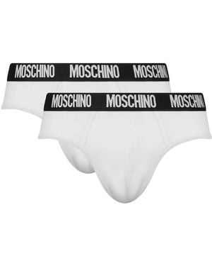Moschino Cotton Briefs - Black