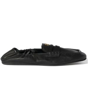 Miu Miu Loafers - Black