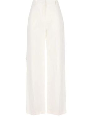 Fendi Wide Trousers - White