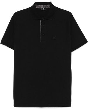 Etro T-Shirt And Polo Shirt - Black