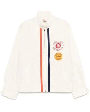 Champion Patch-Detail Jacket - White