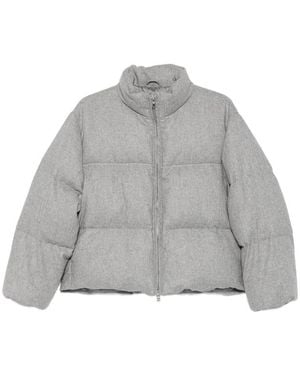 Panicale Padded High-Neck Jacket - Gray