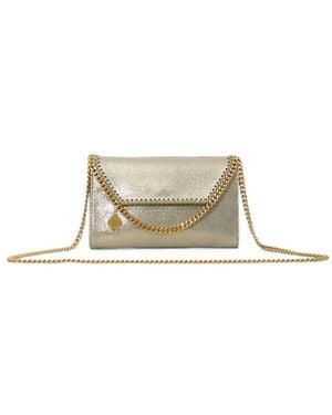 Stella McCartney Falabella Shaggy Deer Chain-Strap Crossbody Bag - White