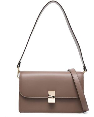 Agneel Leather Shoulder Bags - Brown