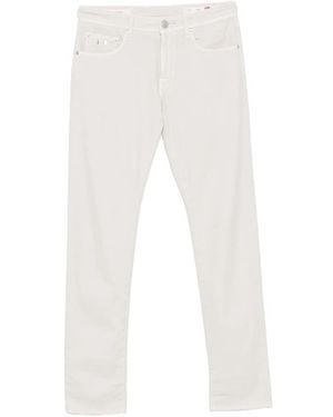 Tramarossa Michelangelo Logo-Plaque Pants - White