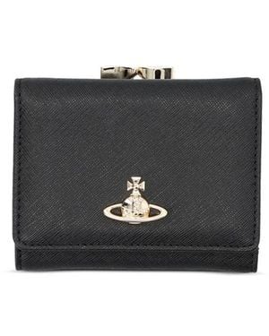 Vivienne Westwood Small Frame Wallet - Black