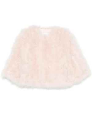 Yves Salomon Faux Fur & Shearling Jackets - Pink