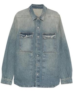 Rick Owens Drkshdw Jackets - Blue
