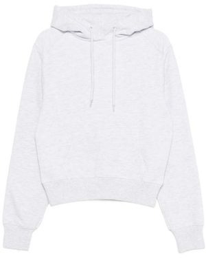 Entire studios Kangaroo-Pocket Hoodie - White