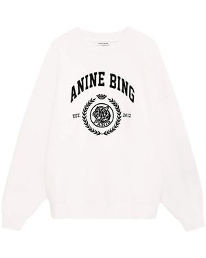 Anine Bing Sweatshirts Neutral - White