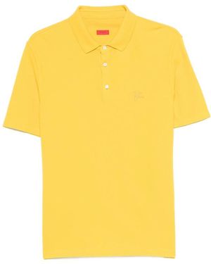 Isaia Polo Shirts - Yellow