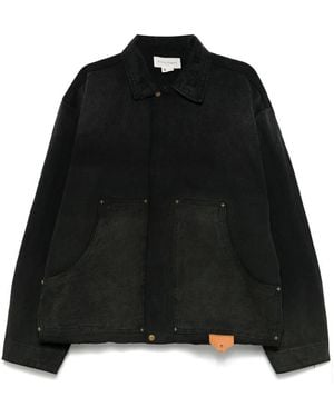 UNTITLED ARTWORKS Canvas Jacket - Black