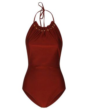Zimmermann Aster Swimsuit - Red