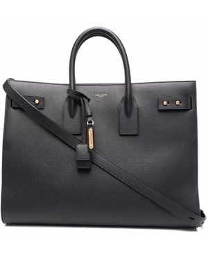 Saint Laurent Sac Du Jour Tote Bag - Black