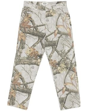 Awake Couture X Stussy Big Ol' Realtree Edge Jeans - Grey