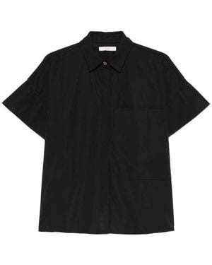 Co. Chest-Pocket Short-Sleeve Shirt - Black