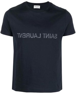 Saint Laurent T-Shirts & Vests - Blue