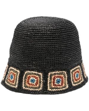 IBELIV Panelled-Trim Hat - Black