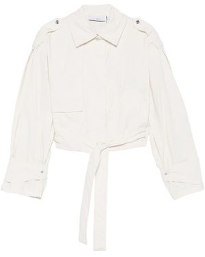 IRO Zynia Tie Waist Jacket - White