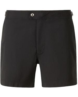 Tom Ford Zip Pocket Swimwear - Black