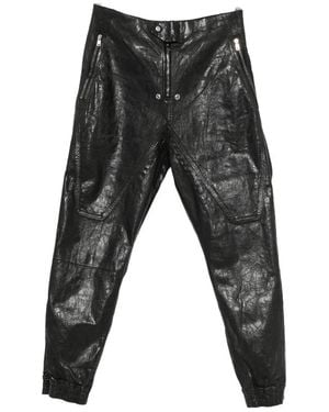 Rick Owens Moto Zip-Fastening Trousers - Black