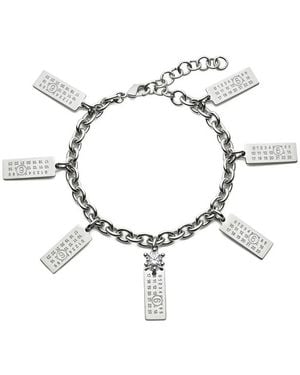MM6 by Maison Margiela Charms Chain Bracelet - Metallic