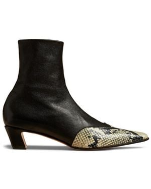 KHAITE Nevada Ankle Stretch Boot 40 - Black