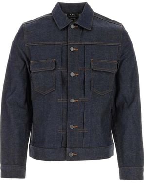 A.P.C. Jackets - Blue