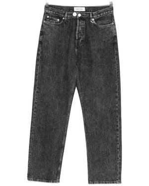 Samsøe & Samsøe Saeddie Straight-Leg Jeans - Grey