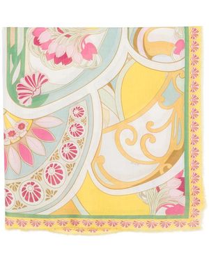 La DoubleJ Scarf Silk-Blend - Yellow