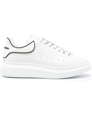 McQueen Sneaker Calf Leather: 100 - White