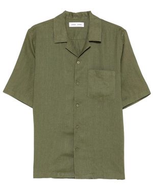 Samsøe & Samsøe Shirt Oscar Linen - Green