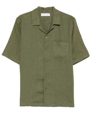 Samsøe & Samsøe Oscar Short-Sleeve Shirt - Green