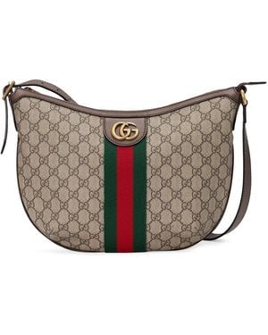 Gucci Small Ophidia Crossbody Bag - Grey