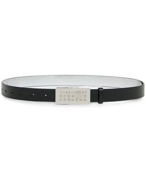 MM6 by Maison Margiela Plaque-Detail Belt - Multicolour