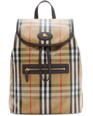 Burberry Neutrals Backpacks - Natural
