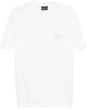Emporio Armani Logo T-Shirt - White