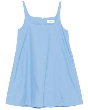 Bondi Born Avilia Square-Neck Mini Dress - Blue