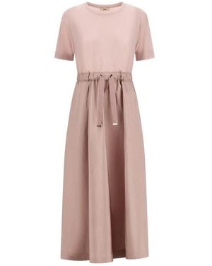 Herno Neutrals Dresses - Pink
