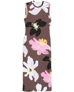 Stine Goya Floral-Print Sleeveless Dress - Pink