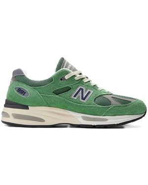 New Balance 991V2 "Mineral" Trainers - Green