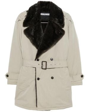 Alexander Wang Belted Double-Breasted Coat - Brown