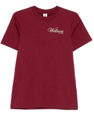 Sporty & Rich Soho T-Shirt - Red
