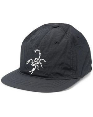 Satisfy Flitesilk 5-Panel Pinch Scorpion-Embroidered Cap - Blue